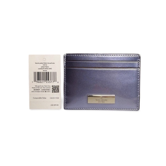 Kate Spade New York Kenzie Patent Card Holder – Candied Lilac - Picture 4 of 8